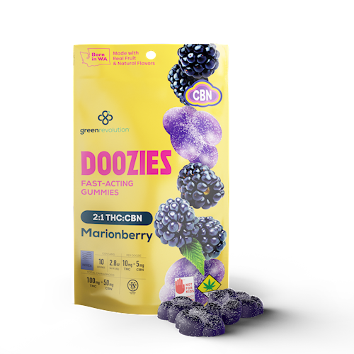 Green Revolution - Doozies - CBN Marionberry Chill 10pk