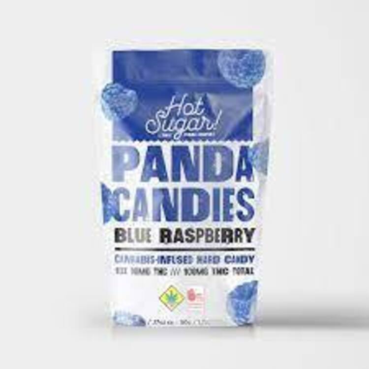 Blue Raspberry Panda Candies | Panda Candies | 10pk | (100mg)
