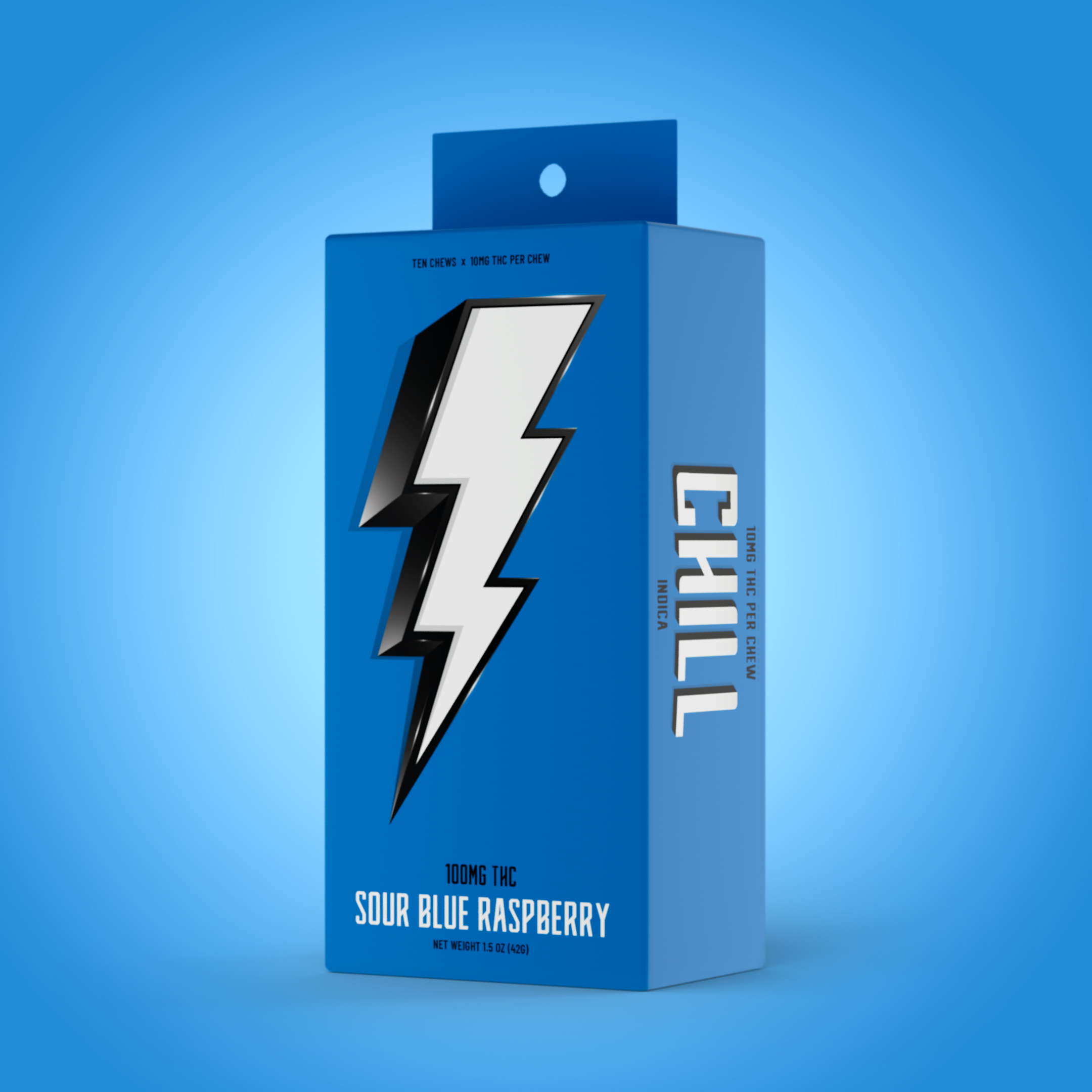 Sour Blue Raspberry Chill 10pk - Hi-Burst | Central District