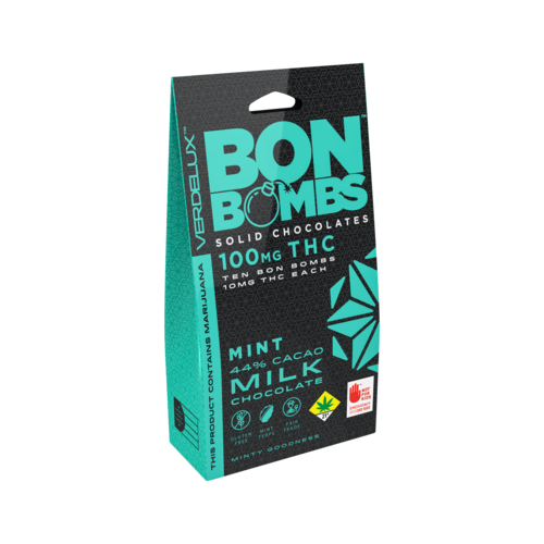 Bon Bombs Mint Milk Chocolate 10 pack