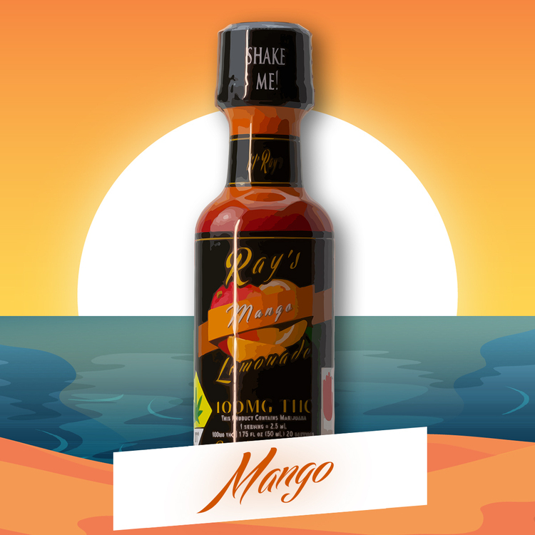 Lil Ray's Mango Lemonade | 100mg