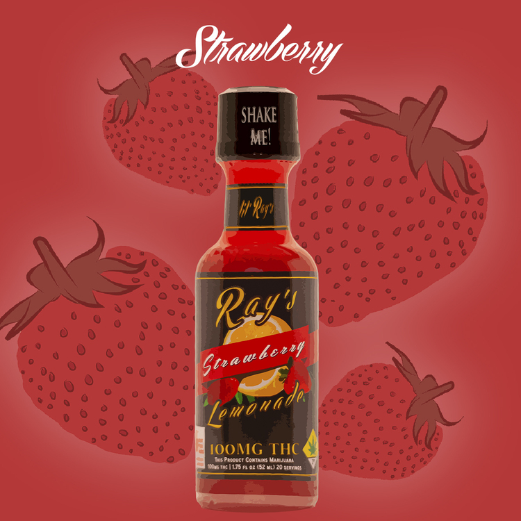 Lil Rays Strawberry Lemonade | 100mg