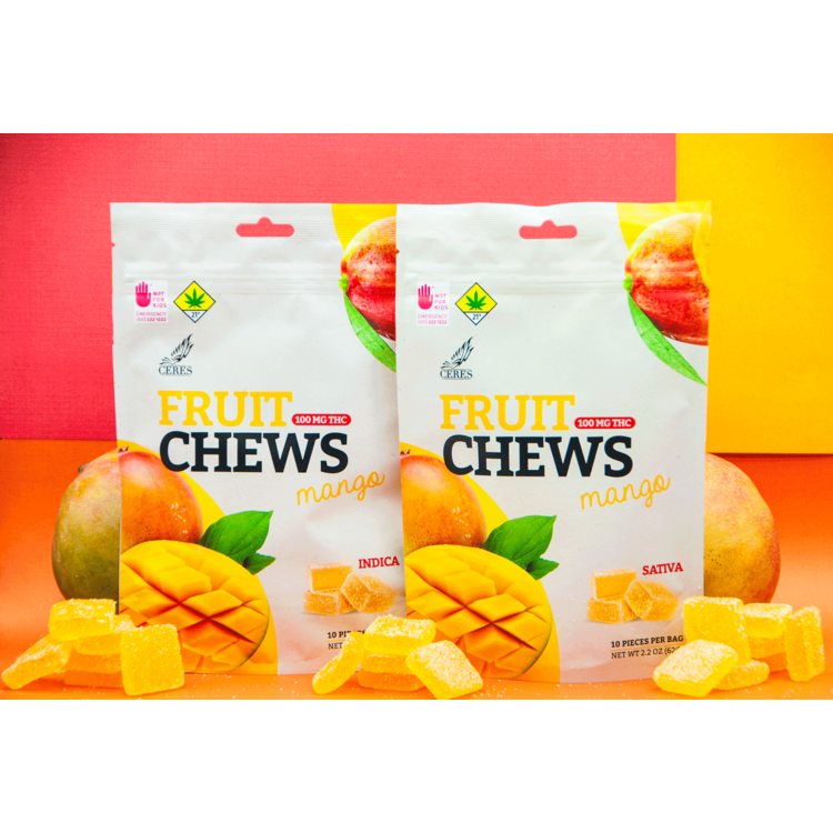 Single Sativa Mango Soft Chew c