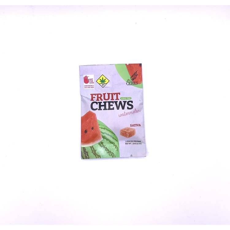 Single Sativa Watermelon Soft Chew c