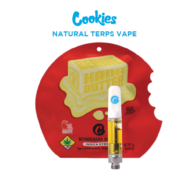 Berniehana Butter - Natural Terps Cartridge