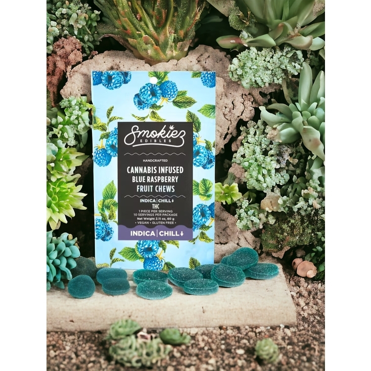 Raspberry Indica Thc Fruit Chews
