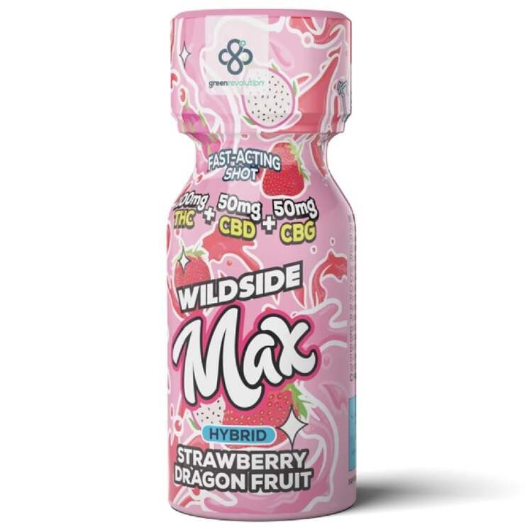 Shot Strawberry Dragon Fruit/50mg/50mg (THC/CBD/CBG) Max