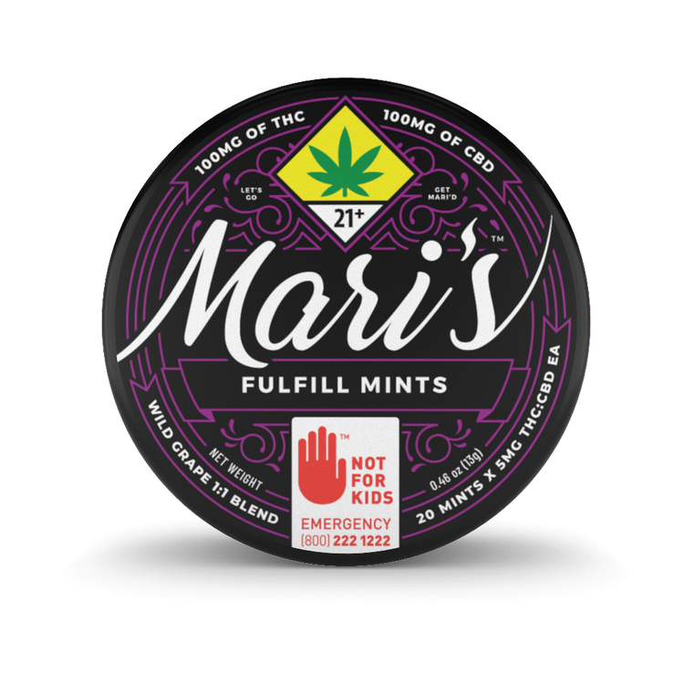 200mg Peppermint Fulfill Mints CBD