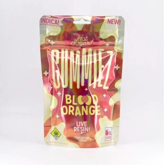 PHAT PANDA: GUMMIEZ - SATIVA - BLOOD ORANGE - 10PK