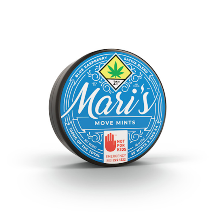 Move Blue Raspberry 20pk 0.46oz
