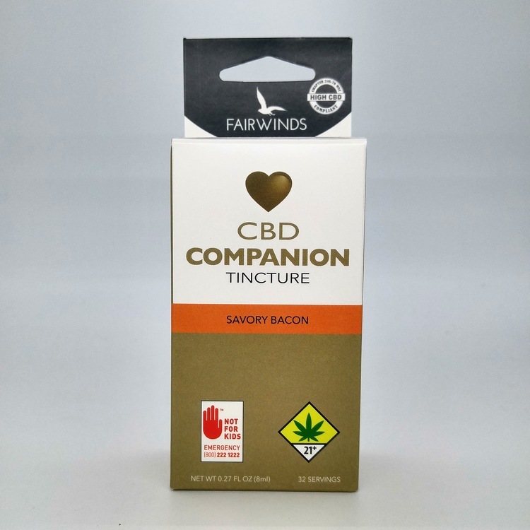 FAIR Tincture CBD Companion- Bacon .27oz