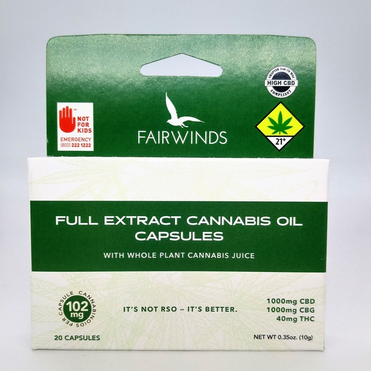 FAIR Capsule FECO high potency 20 pack