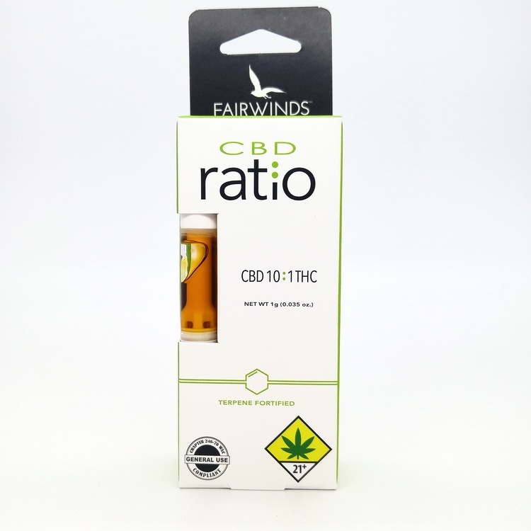 FAIR CBD ratio 10:1 cartridge 1g