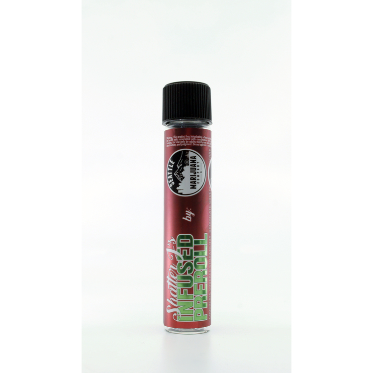SHATTER J CHOCOLATE COVERED STRAWBERRIES 1G INFUSED PRE-ROLL