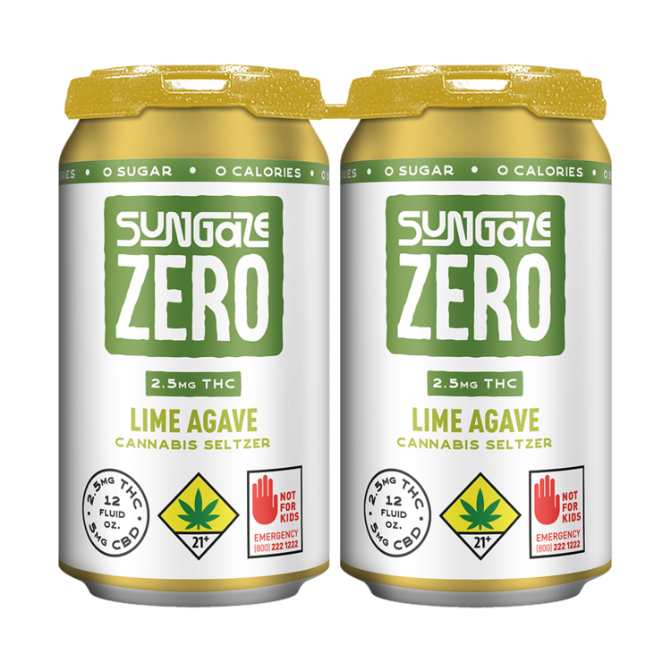Seltzer Zero Lime Agave CBD 1:2