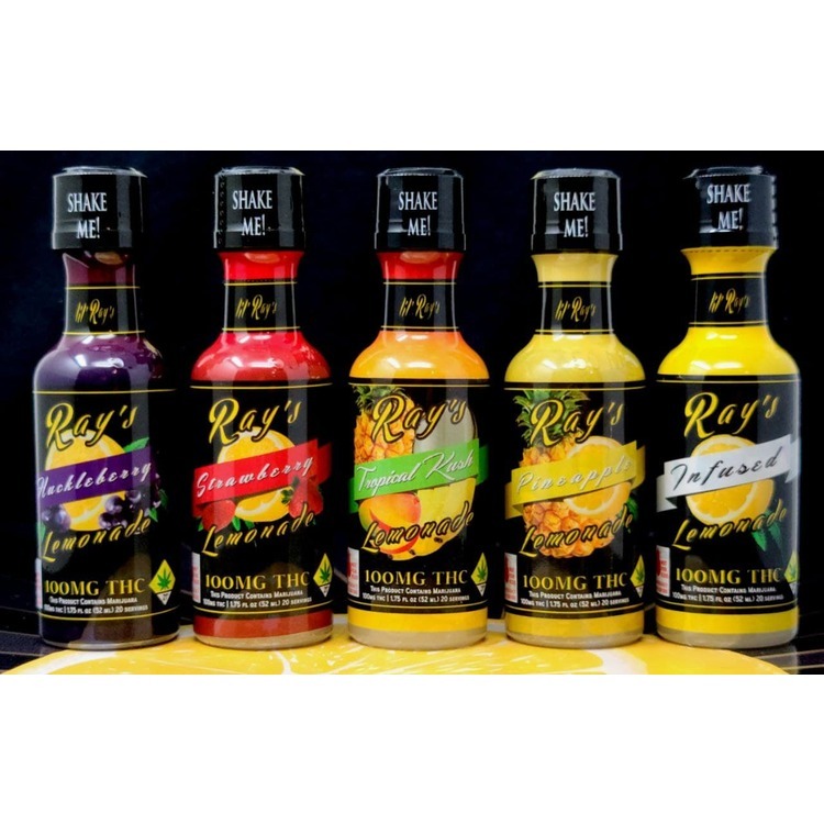 100mg Mango Lemonade Beverage Sativa
