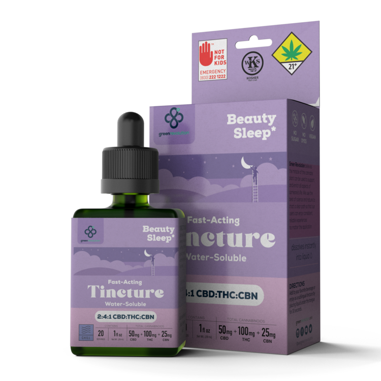 175mg Beauty Sleep Tincture Green Revolution CBD