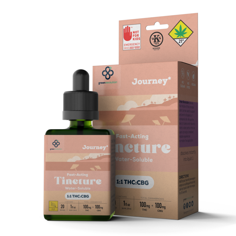 200mg Journey Tincture 1:1 CBG