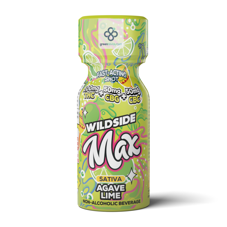 200mg Agave Lime Beverage Wildside Max 2:1:1 CBC CBG