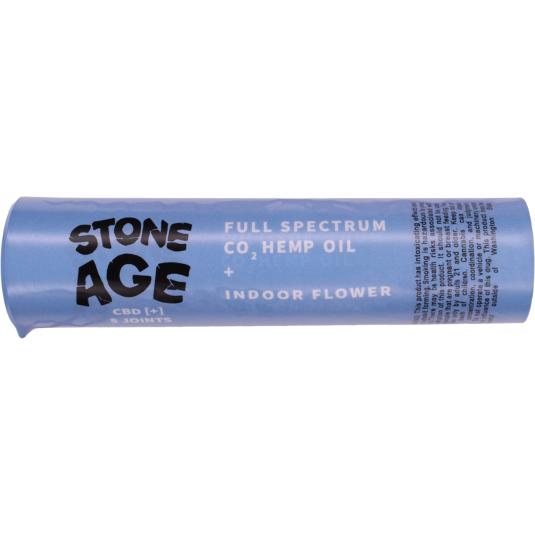 Blue Zushi Infused Joints Stone Age CBD