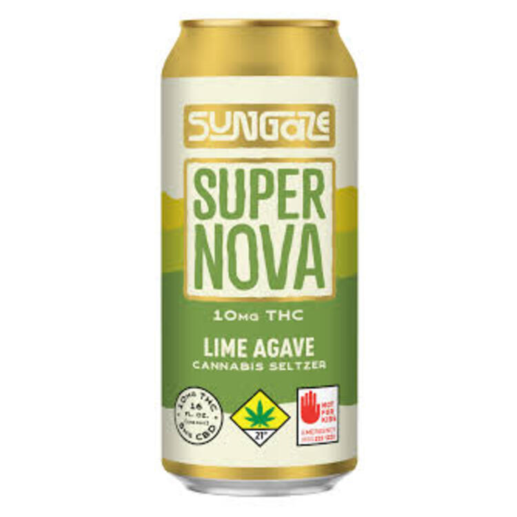 Supernova Lime Agave Cans 2pk