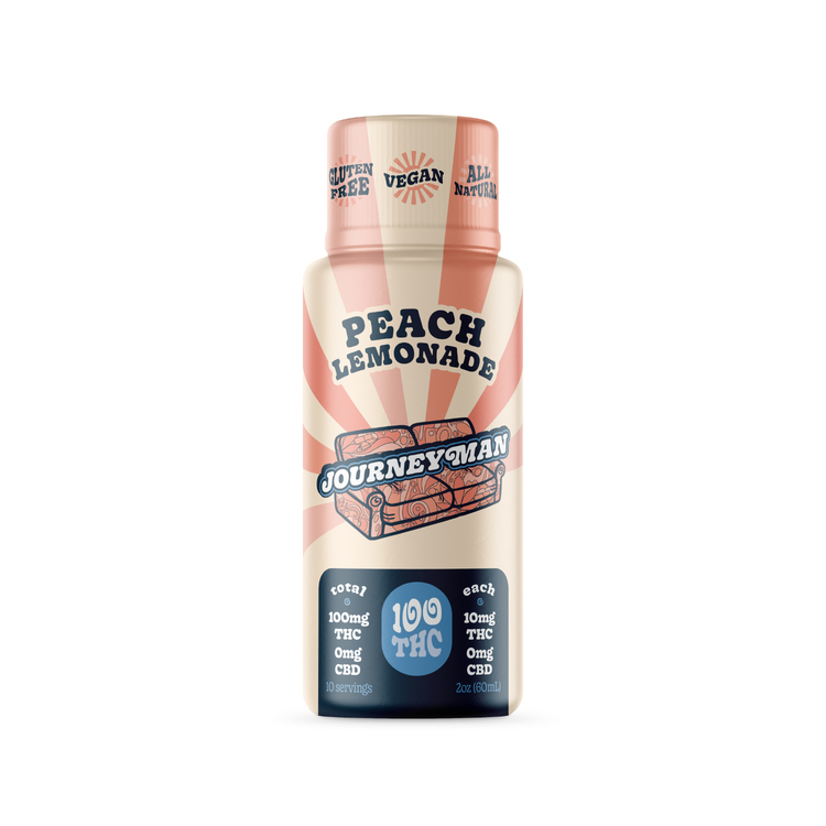 100mg Peach Lemonade Beverage