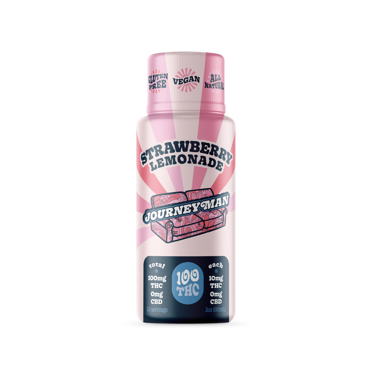 100mg Strawberry Lemonade Beverage