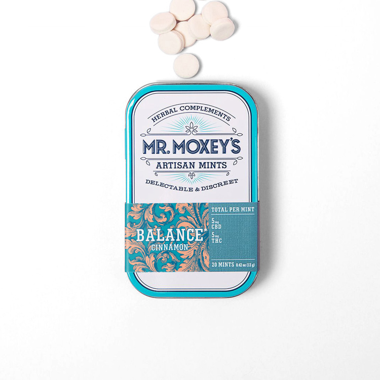 200mg Balance Cinnamon Mints Mr. Moxey's 1:1 CBD