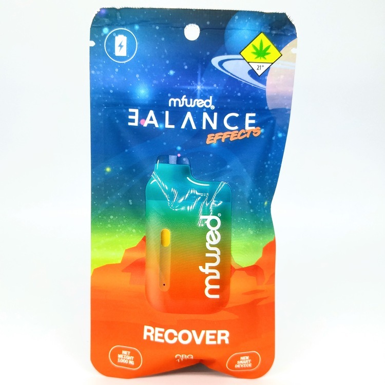 MFUSED EFFECTS Recover CBG disposable vape 1g