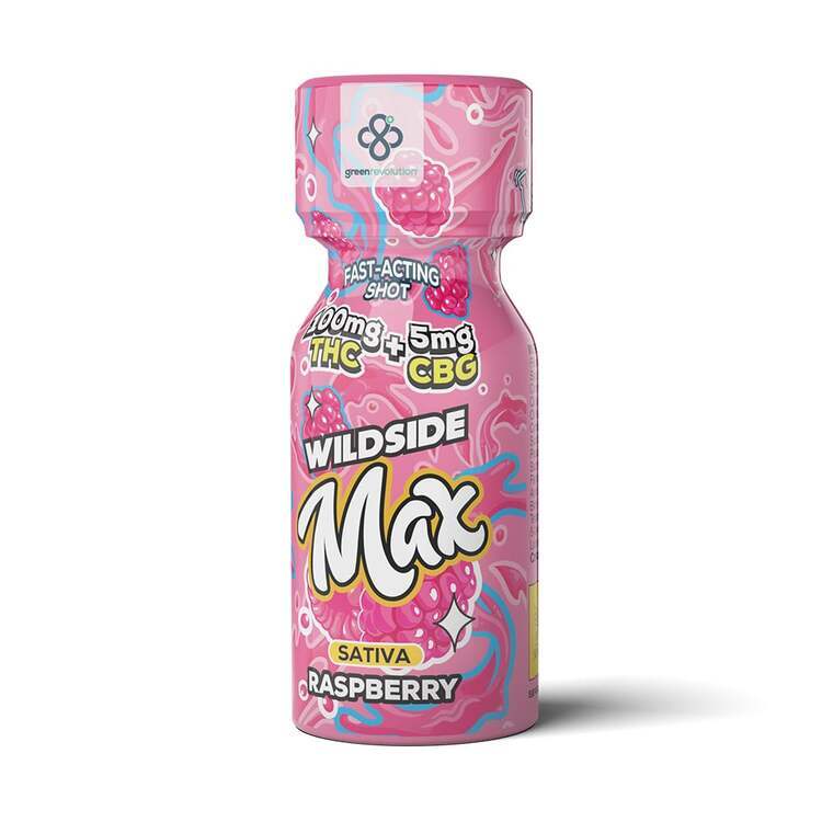 20:1 Fly Shot Raspberry/5mg (THC/CBG) Max