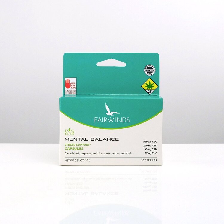 Mental Balance Capsules/32mg 20pk