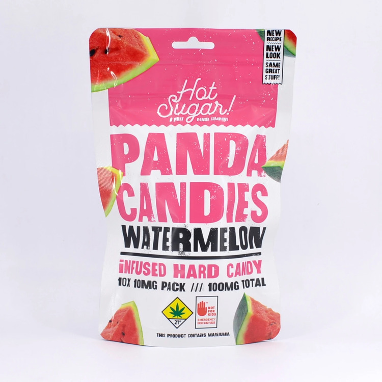 PHAT PANDA: CANDIES - WATERMELON - 10PK (100MG THC)