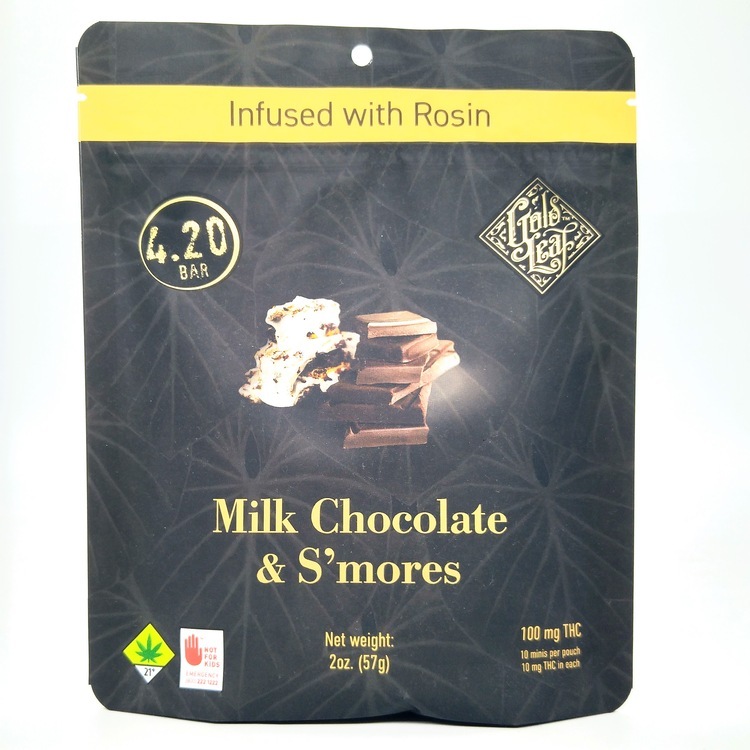 EVER Milk Chocolate and S'mores Gold Leaf rosin 10pk