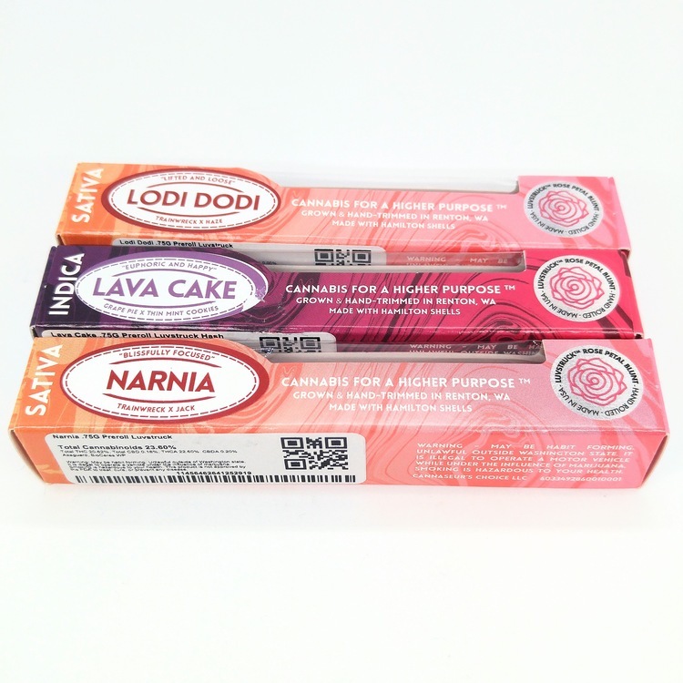 SOUL Full Moon OG rose petal wrapped CBN infused pre roll .75g