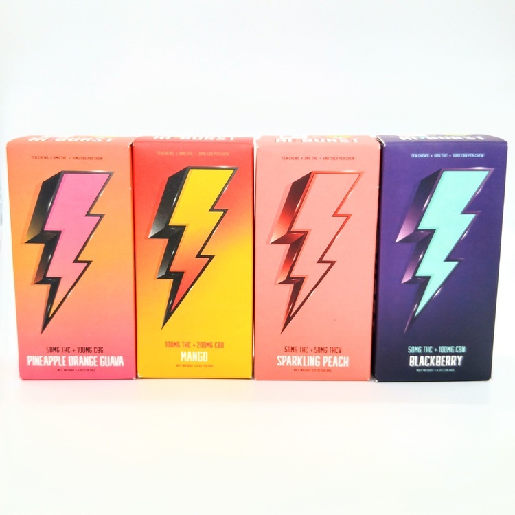 NWCS Hi-Burst Mango 2:1 CBD:THC 10 pack