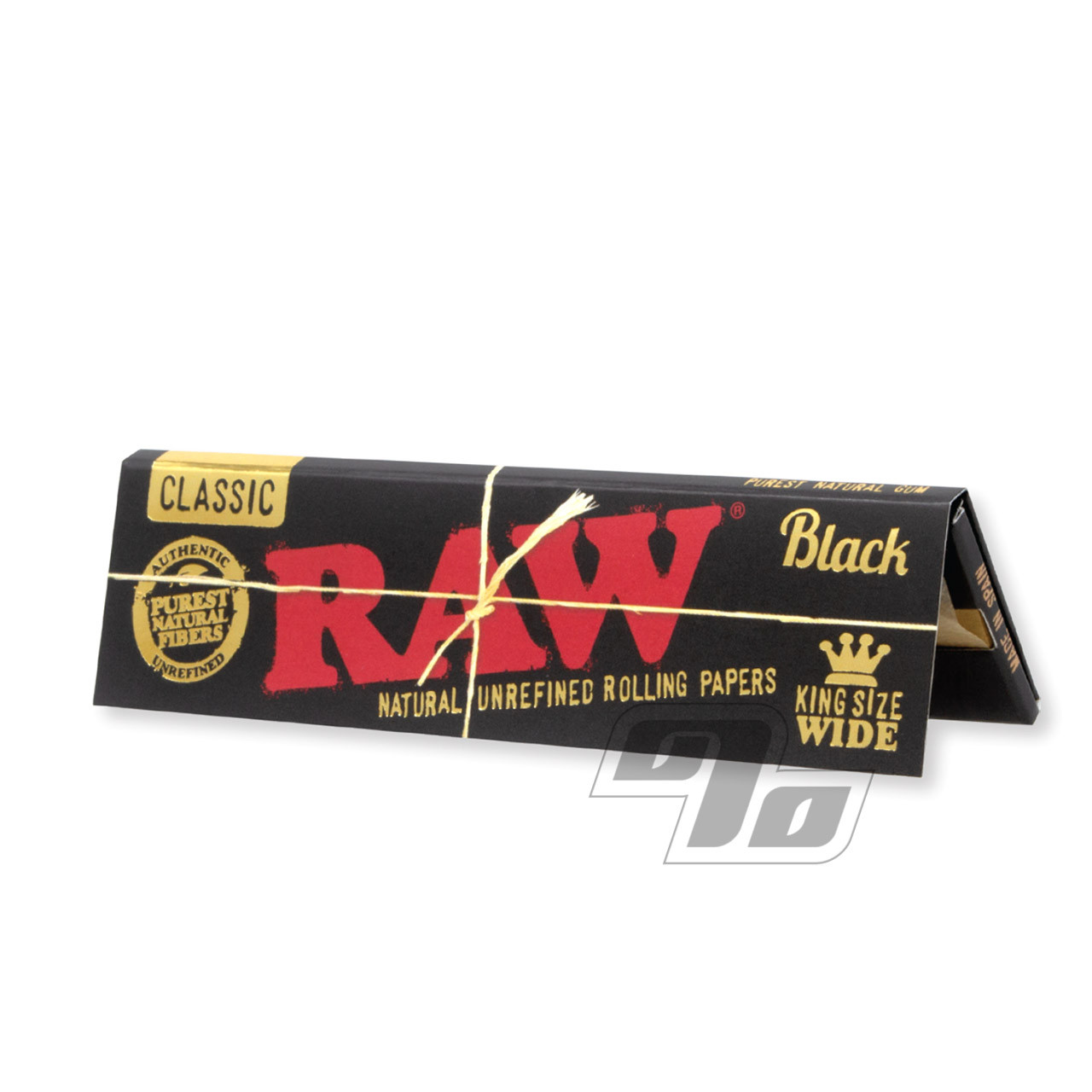 RAW BLACK CLASSIC KING WIDE PAPERS
