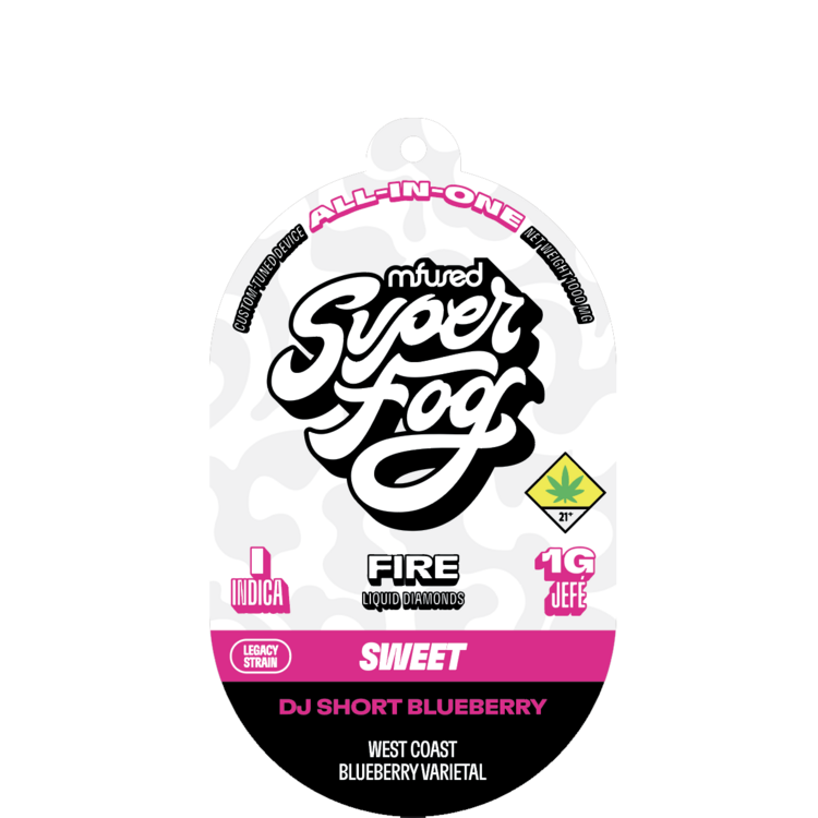 Jefe Disposable DJ Short Blueberry (I) Fire