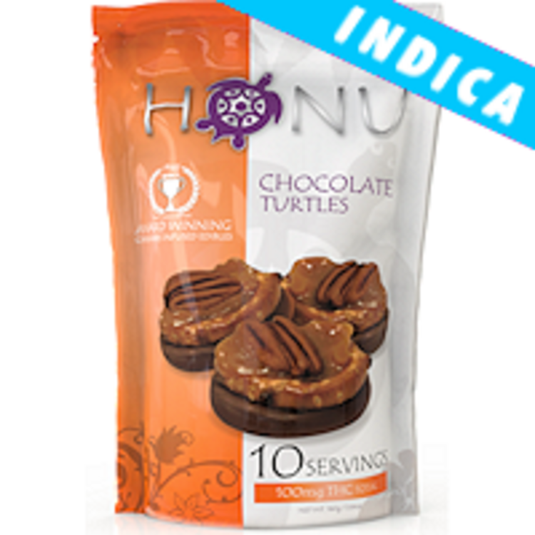 HONU: INDICA - CHOCOLATE TURTLE (10 PK)