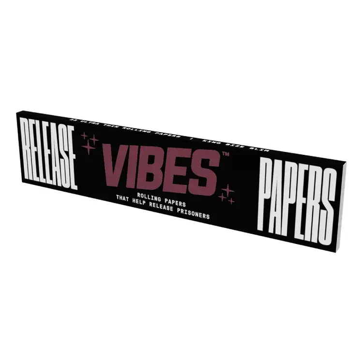 Vibes Ultra Thin King Size Release Papers