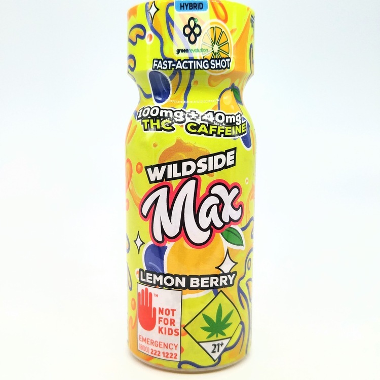 GREVO Blueberry Lemonade Energy Wildside beverage shot 100mg