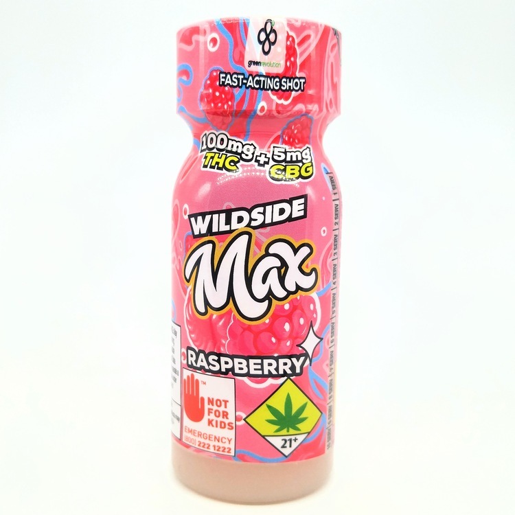GREVO Raspberry Wildside beverage shot 100mg