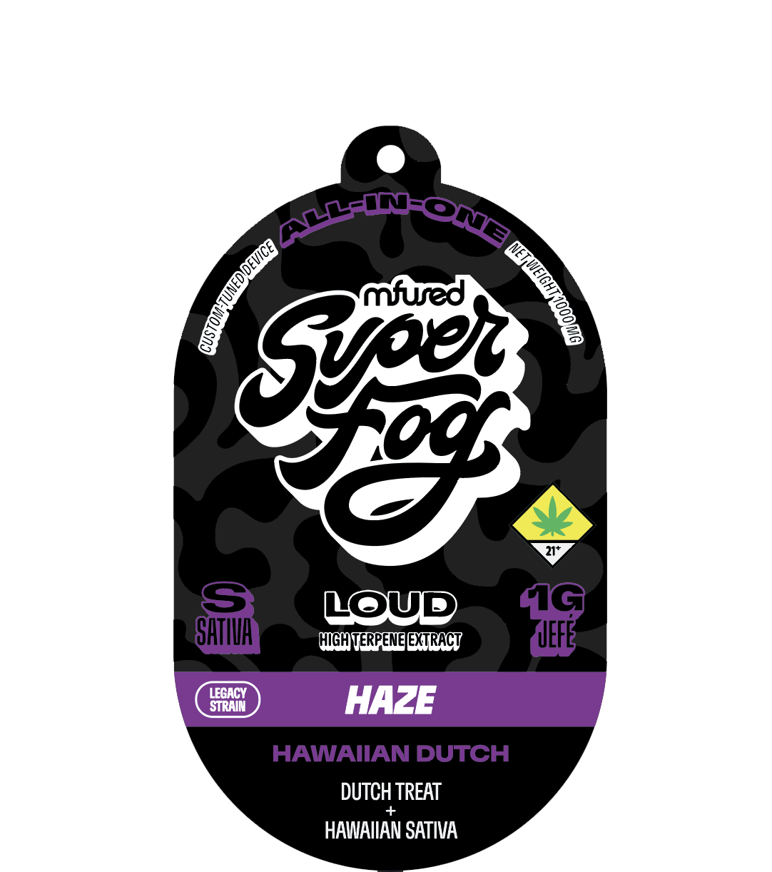 Jefe Disposable Hawaiian Dutch (S) Loud - Super Fog | Central District