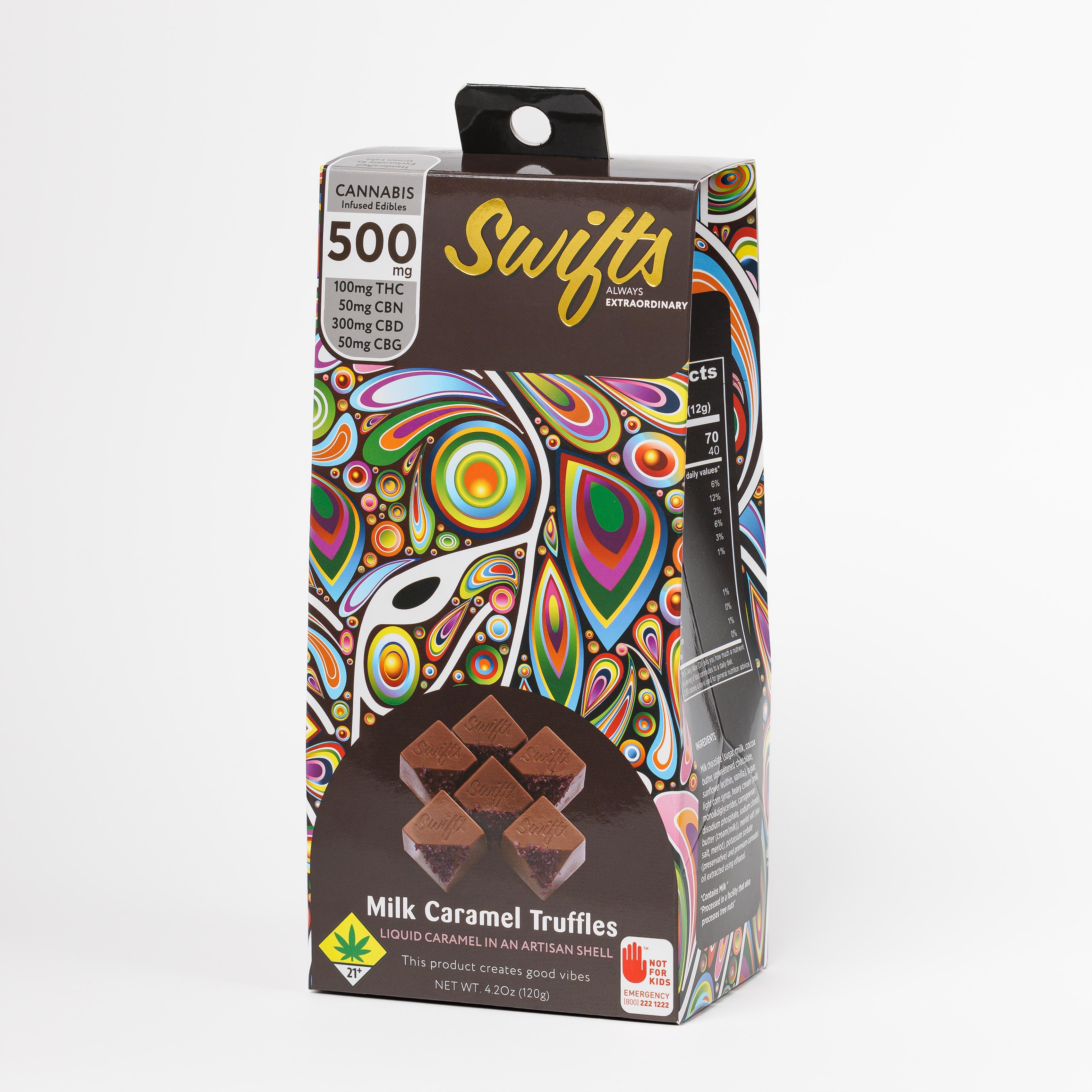 Swifts Edible Milk Caramel MAX 500mg 10pk