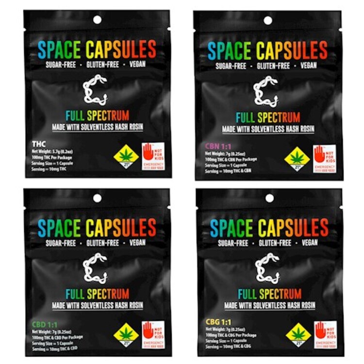 Space Capsules - CBD 1:1 10pk