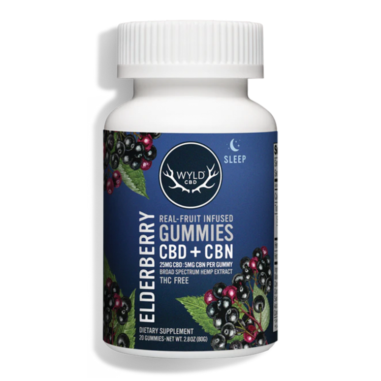 HEMP 500mg CBN:CBD Elderberry Gummies