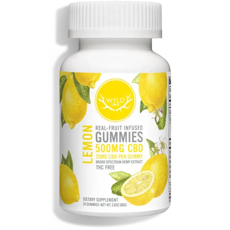 HEMP 500mg Lemon Gummies