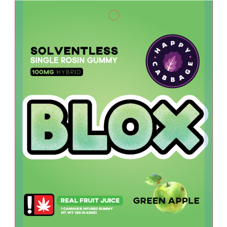 100mg Blox Green Apple