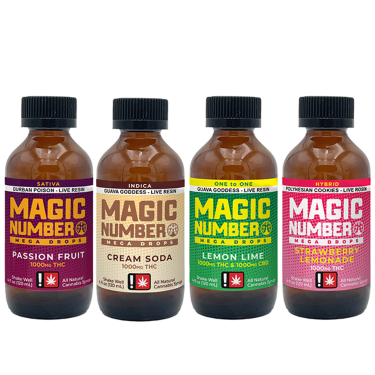 1000mg Passion Fruit Mega Drops