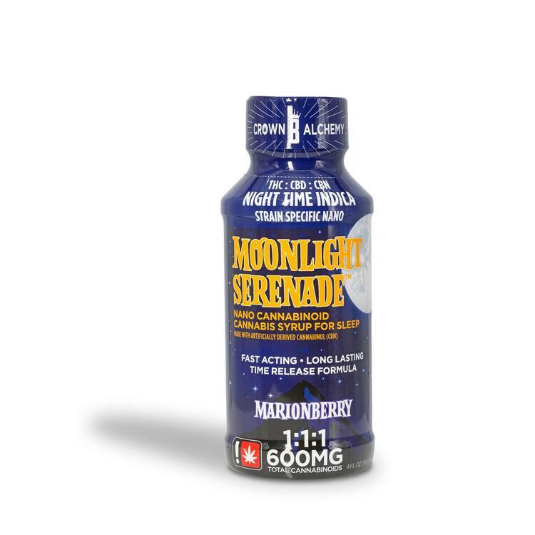 Cannabull Moonlight Serenade Marionberry Syrup
