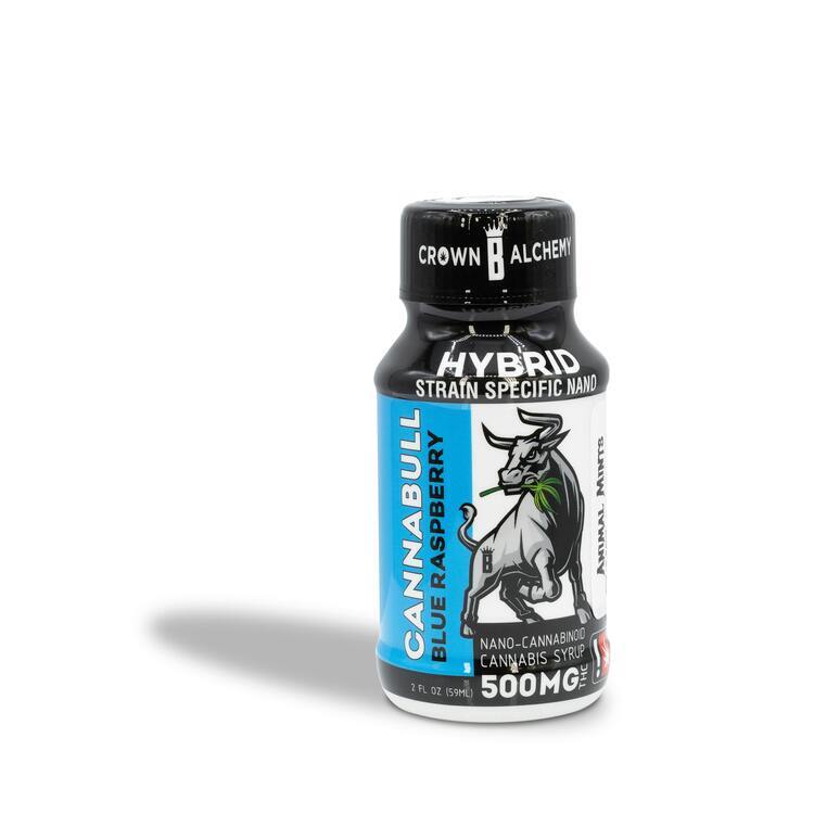 Cannabull Blue Raspberry Syrup